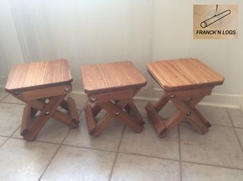 Tabourets pliants