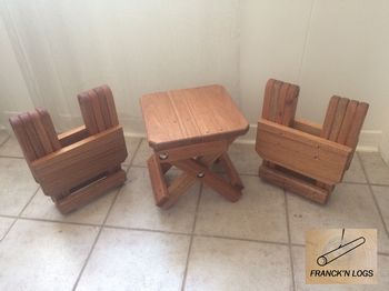 Tabourets pliants